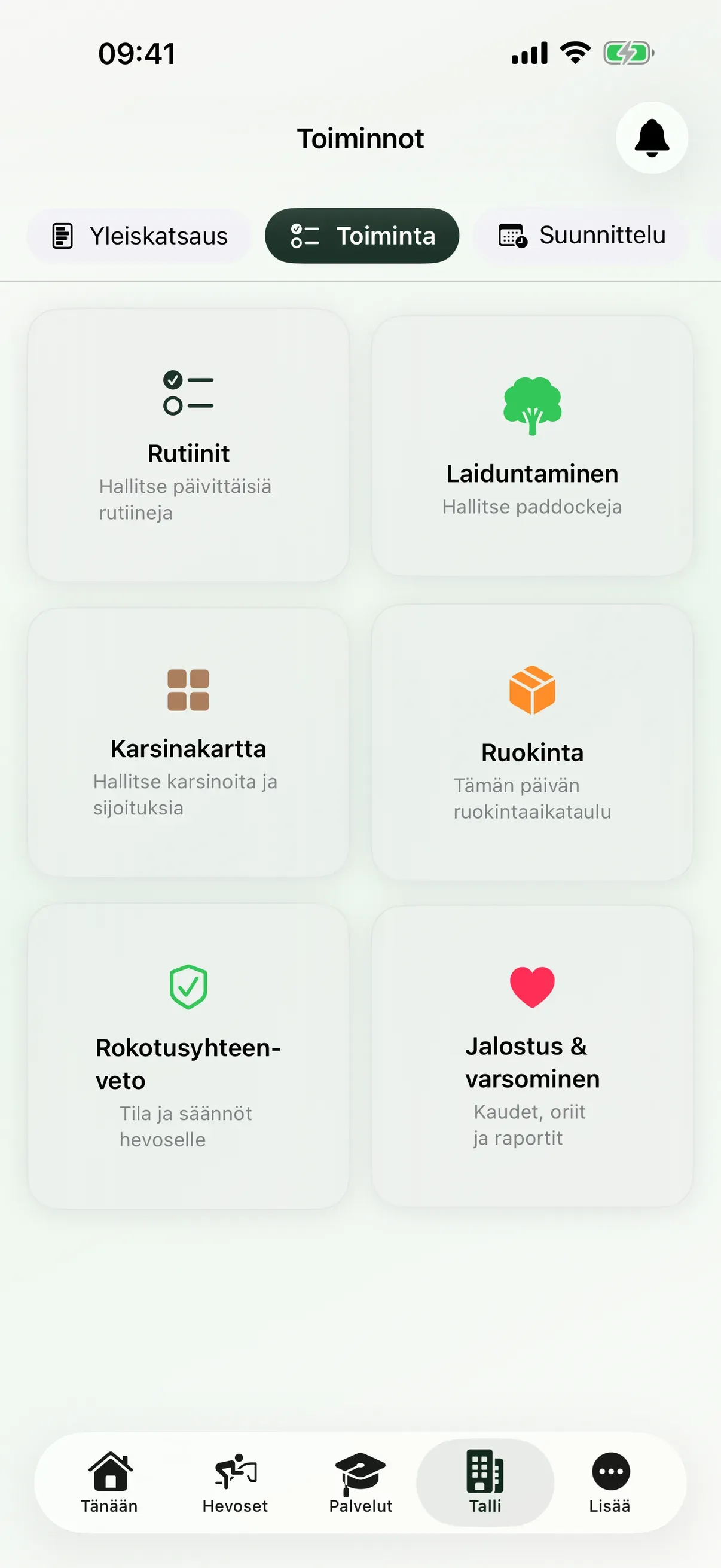 Talousnäkymä EquiDutyssä